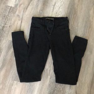 Express high waisted skinny jeans
